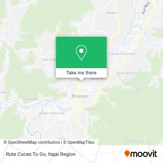 Rute Cucas To Go map