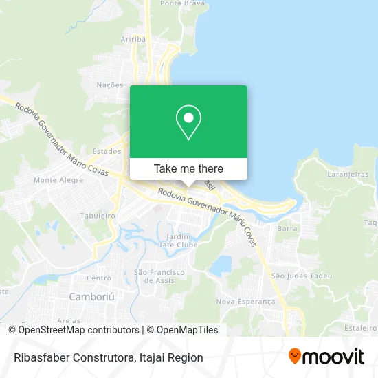 Ribasfaber Construtora map