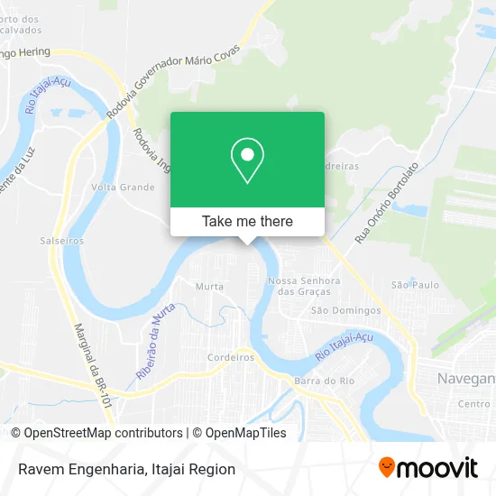 Ravem Engenharia map