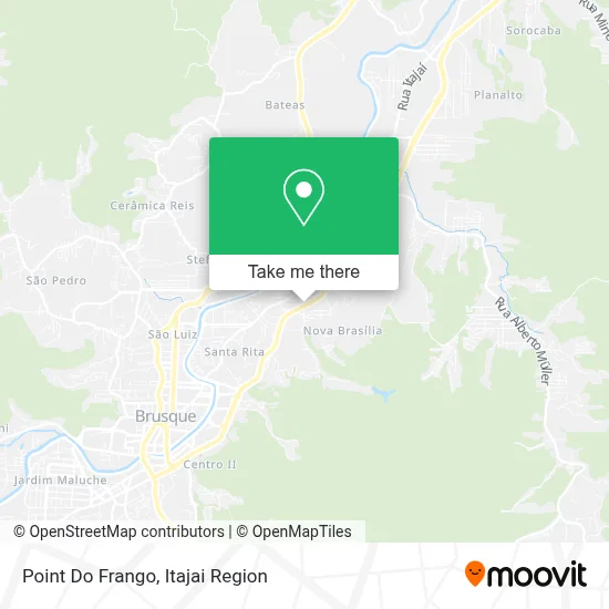 Point Do Frango map