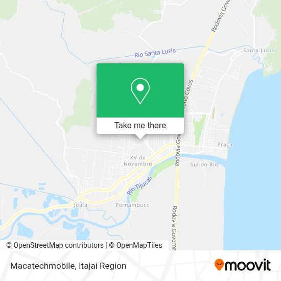 Macatechmobile map