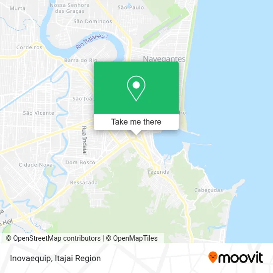 Inovaequip map