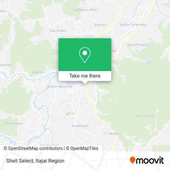 Shell Select map