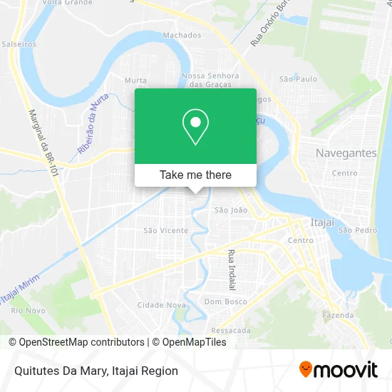 Quitutes Da Mary map