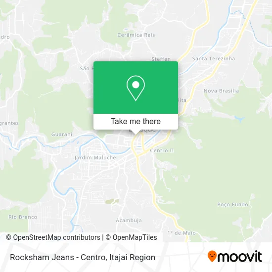 Rocksham Jeans - Centro map