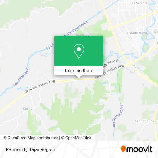 Raimondi map