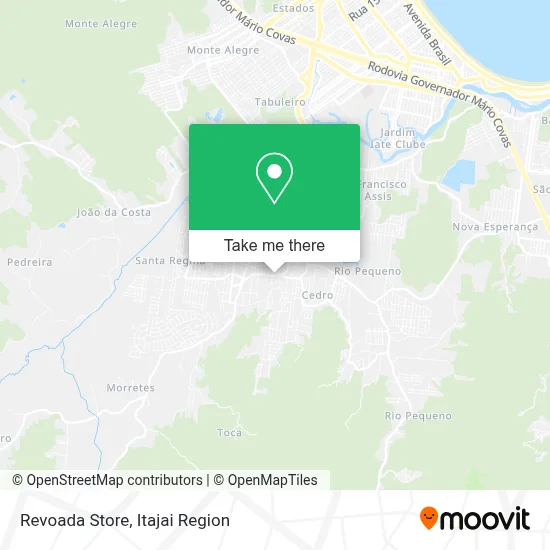 Revoada Store map