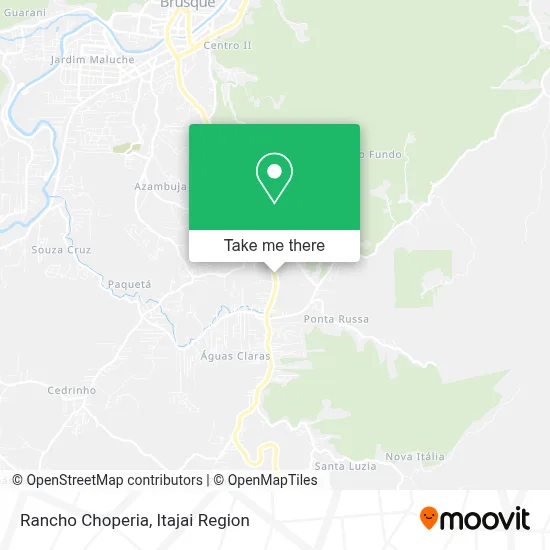 Rancho Choperia map