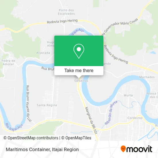 Marítimos Container map