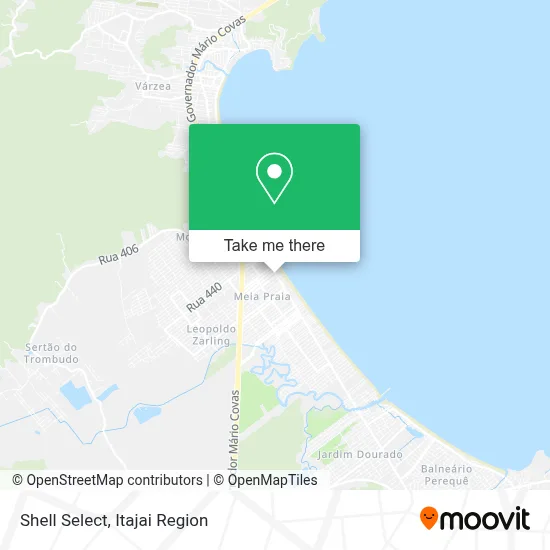 Shell Select map