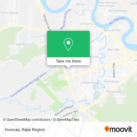Inoxcap map