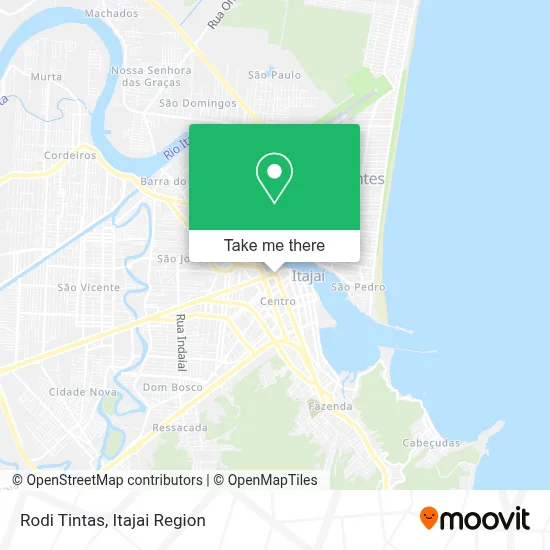 Rodi Tintas map