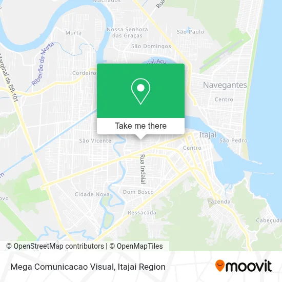 Mega Comunicacao Visual map