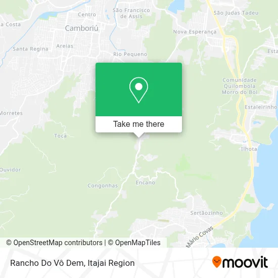 Rancho Do Vô Dem map