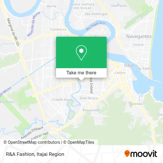 R&A Fashion map