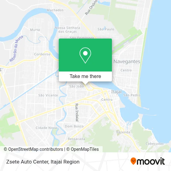 Zsete Auto Center map