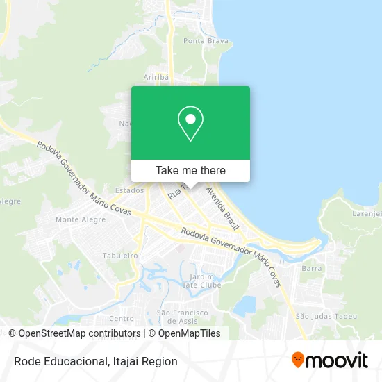 Rode Educacional map