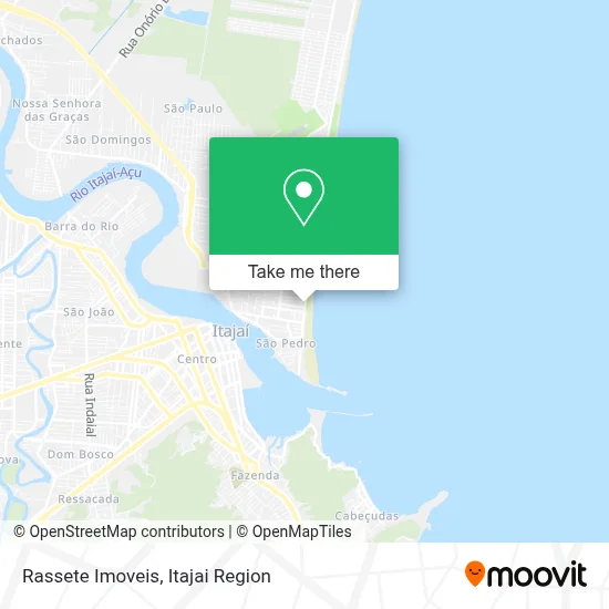 Rassete Imoveis map
