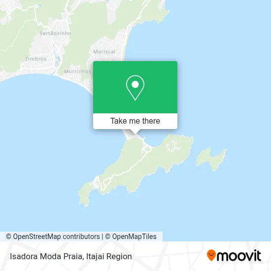 Isadora Moda Praia map