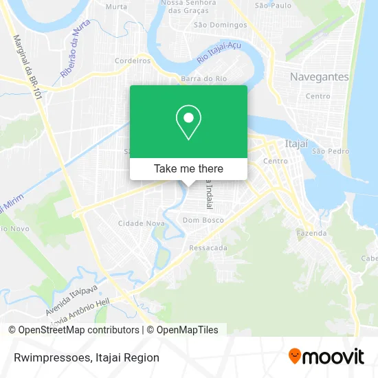 Rwimpressoes map