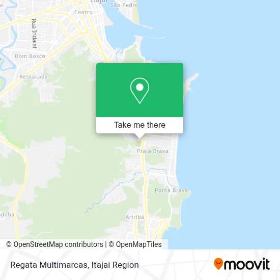 Regata Multimarcas map