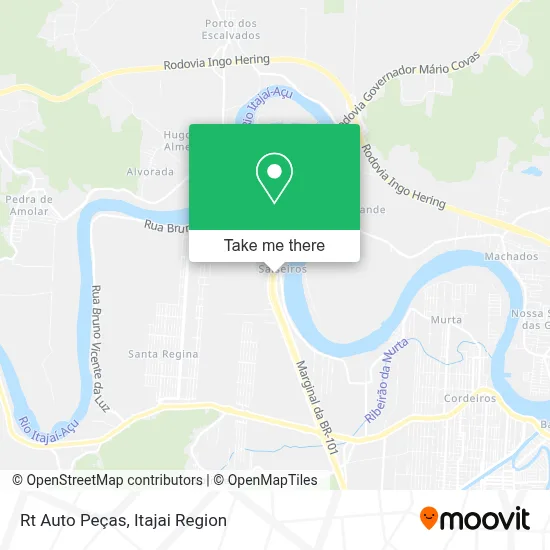 Rt Auto Peças map
