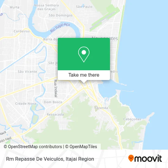 Rm Repasse De Veiculos map