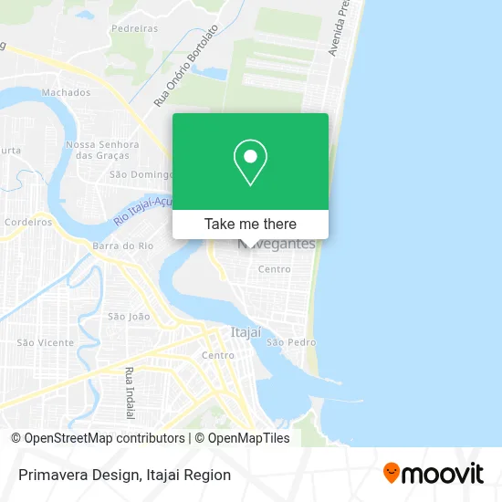 Primavera Design map