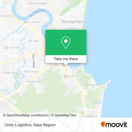 Unity Logistics map