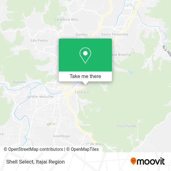 Shell Select map