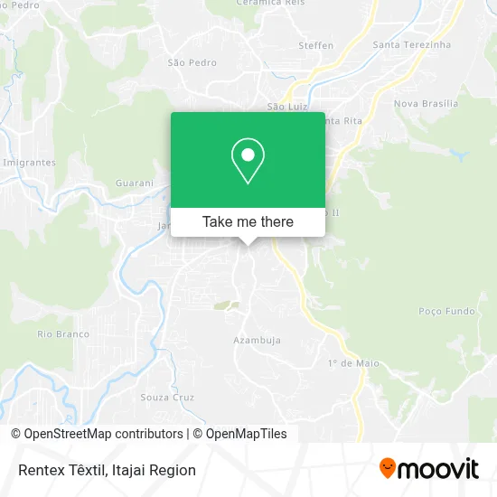 Rentex Têxtil map