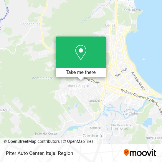 Piter Auto Center map