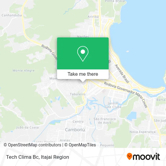 Tech Clima Bc map