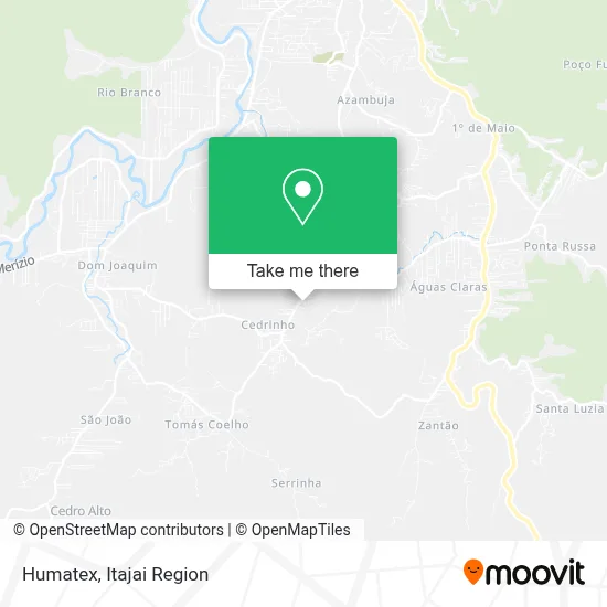 Humatex map
