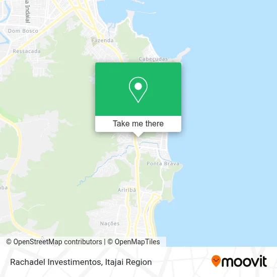 Rachadel Investimentos map