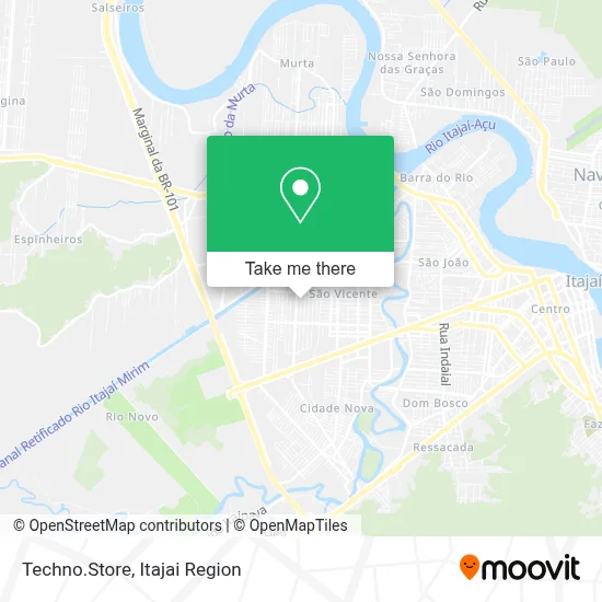Techno.Store map