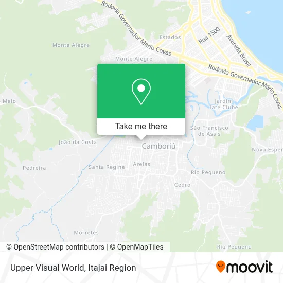 Upper Visual World map