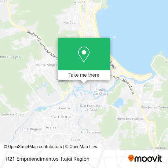 R21 Empreendimentos map