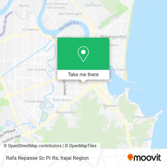 Rafa Repasse Sc Pr Rs map