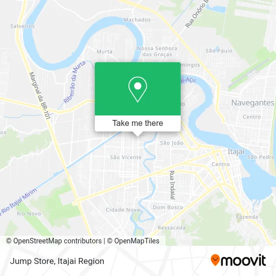 Jump Store map
