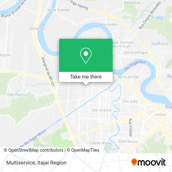 Multiservice map