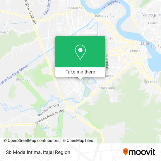 Sb Moda Intima map