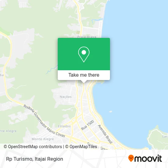Rp Turismo map