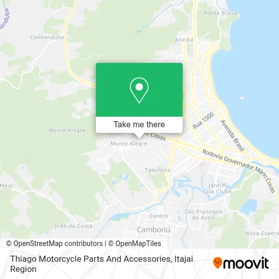 Thiago Motorcycle Parts And Accessories map