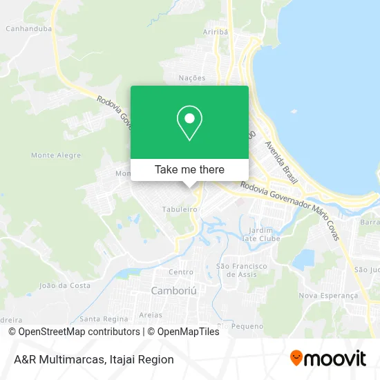 A&R Multimarcas map