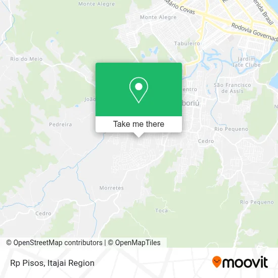 Rp Pisos map