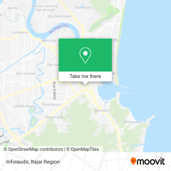 Infolaudo map