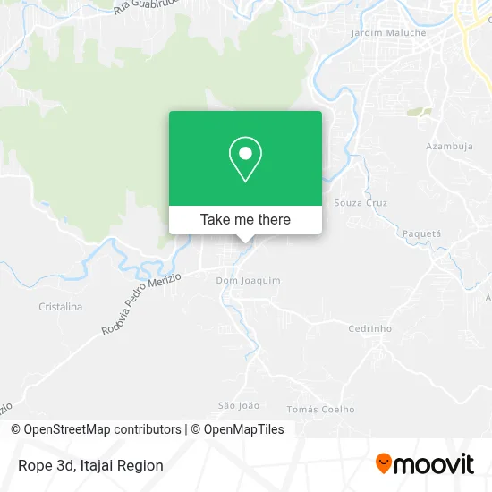 Rope 3d map