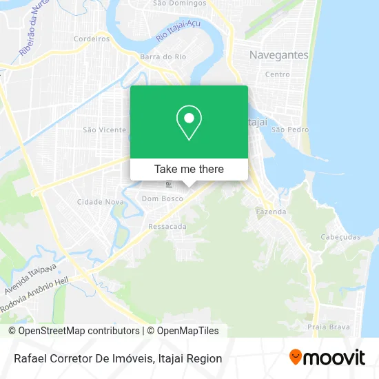 Rafael Corretor De Imóveis map
