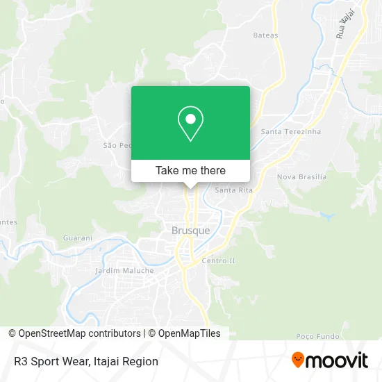 R3 Sport Wear map